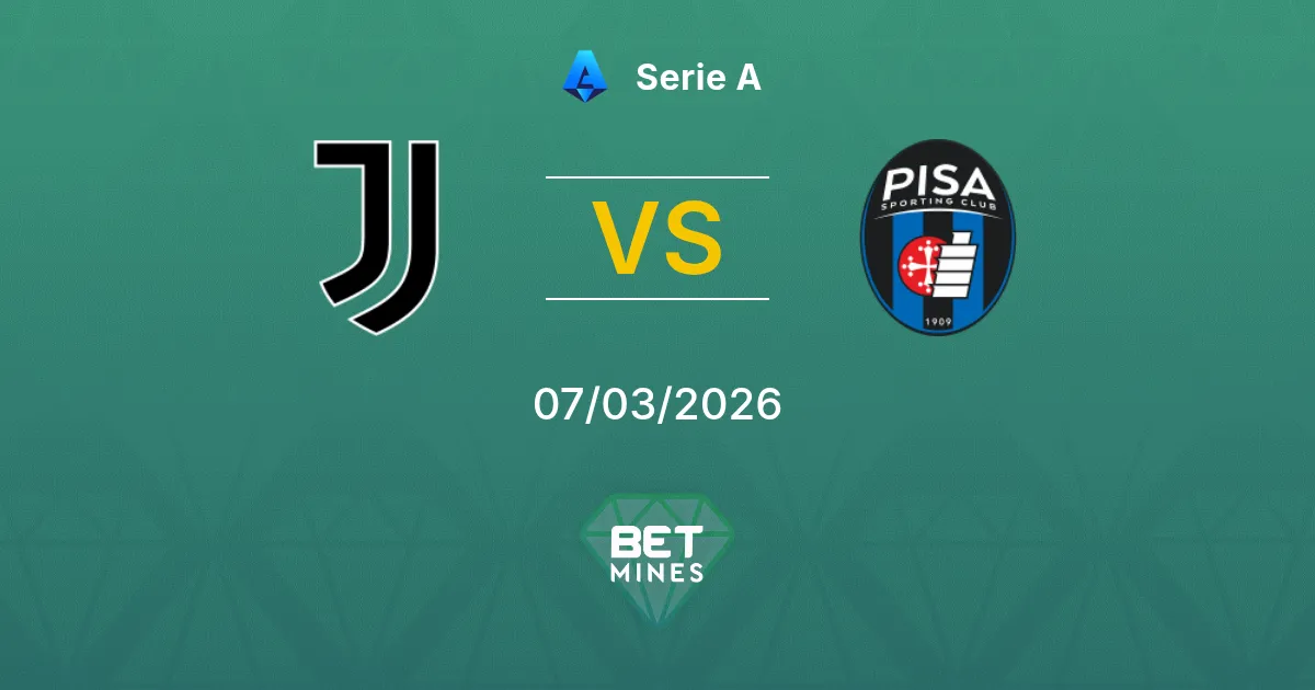 Juventus vs Pisa Prediction: Match Preview and Analysis | Serie A 07-03-2026
