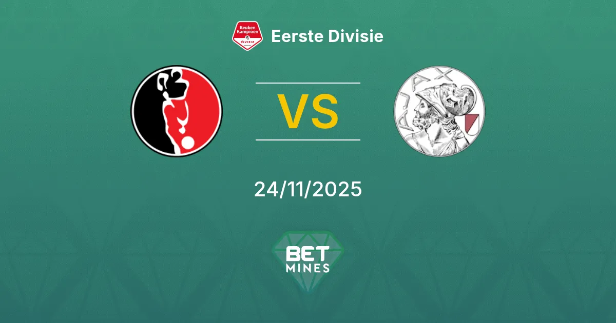 Helmond Sport vs Jong Ajax Prediction: Match Preview and Analysis | Eerste Divisie 24-11-2025