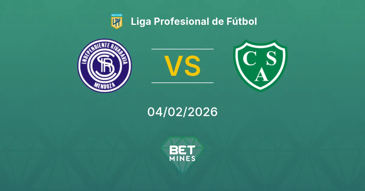 Independiente Rivadavia vs Sarmiento Prediction: Match Preview and Analysis | Liga Profesional de Fútbol 04-02-2026