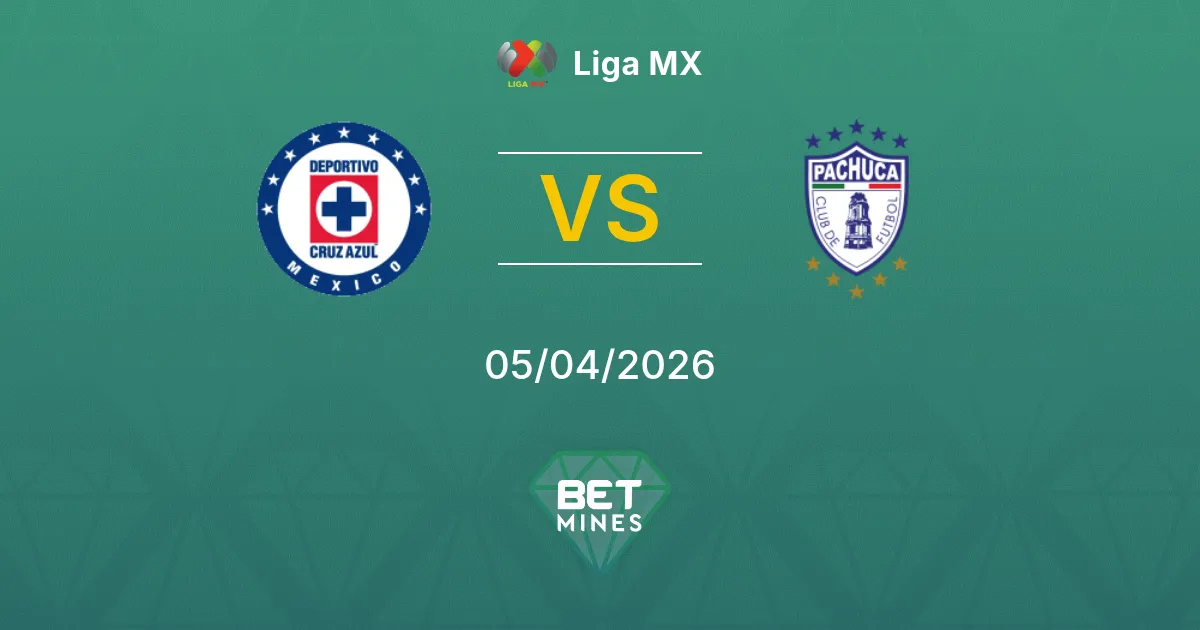 Cruz Azul vs Pachuca Pronóstico: Previa y Análisis del Partido | Liga MX 05-04-2026