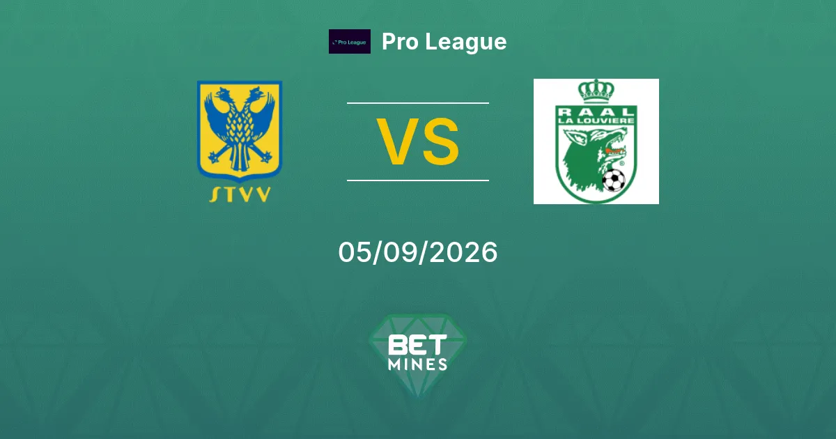 Pronostic Sint-Truiden vs La Louvière : Aperçu et analyse du match | Pro League 05-09-2026