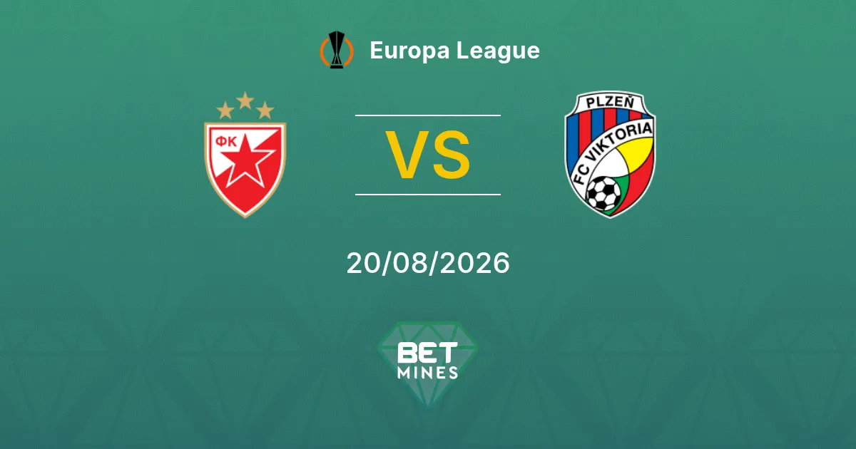 Stella Rossa vs Viktoria Plzeň Pronostico: Anteprima e Analisi della Partita | Europa League 20-08-2026