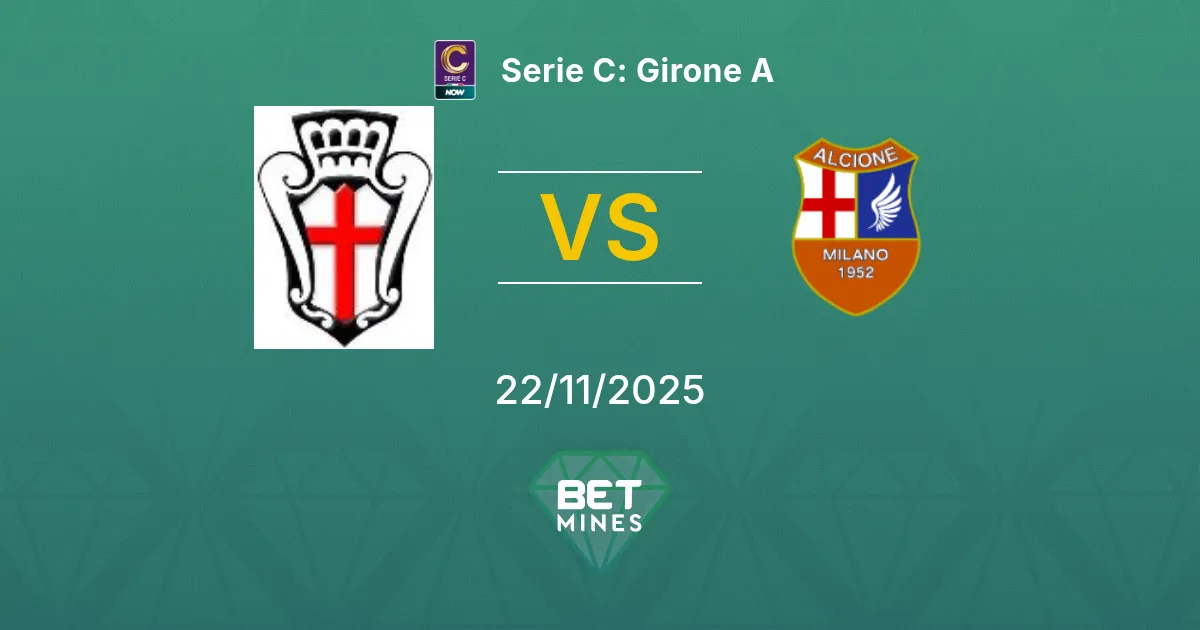 Pro Vercelli vs Alcione Prediction: Match Preview and Analysis | Serie C: Girone A 22-11-2025