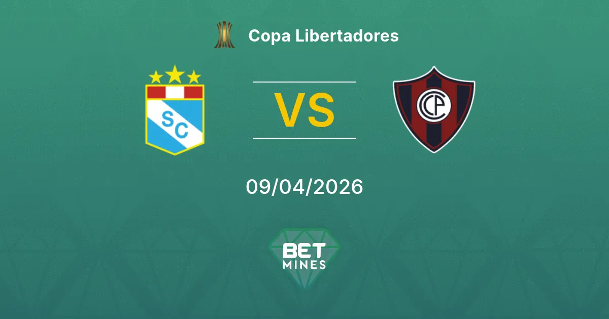 Sporting Cristal vs Cerro Porteño Pronóstico: Previa y Análisis del Partido | Copa Libertadores 09-04-2026