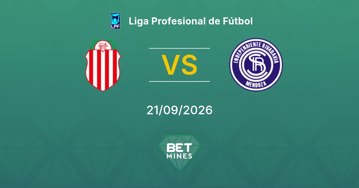 Barracas Central vs Independiente Rivadavia Prediction: Match Preview and Analysis | Liga Profesional de Fútbol 21-09-2026