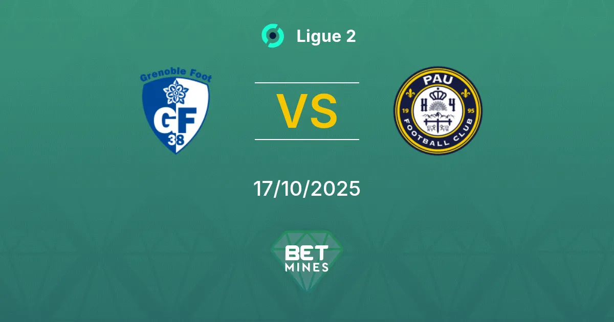 Grenoble Foot 38 vs Pau Pronostico: Anteprima e Analisi della Partita | Ligue 2 17-10-2025