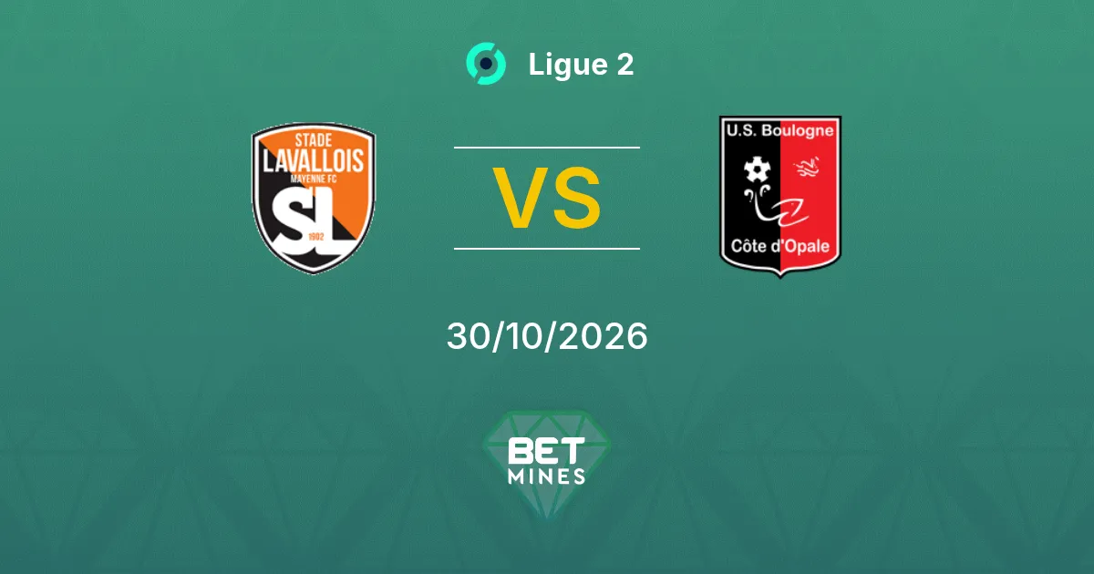 Laval vs Boulogne Pronostic : avant-match et analyse | Ligue 2 30-10-2026