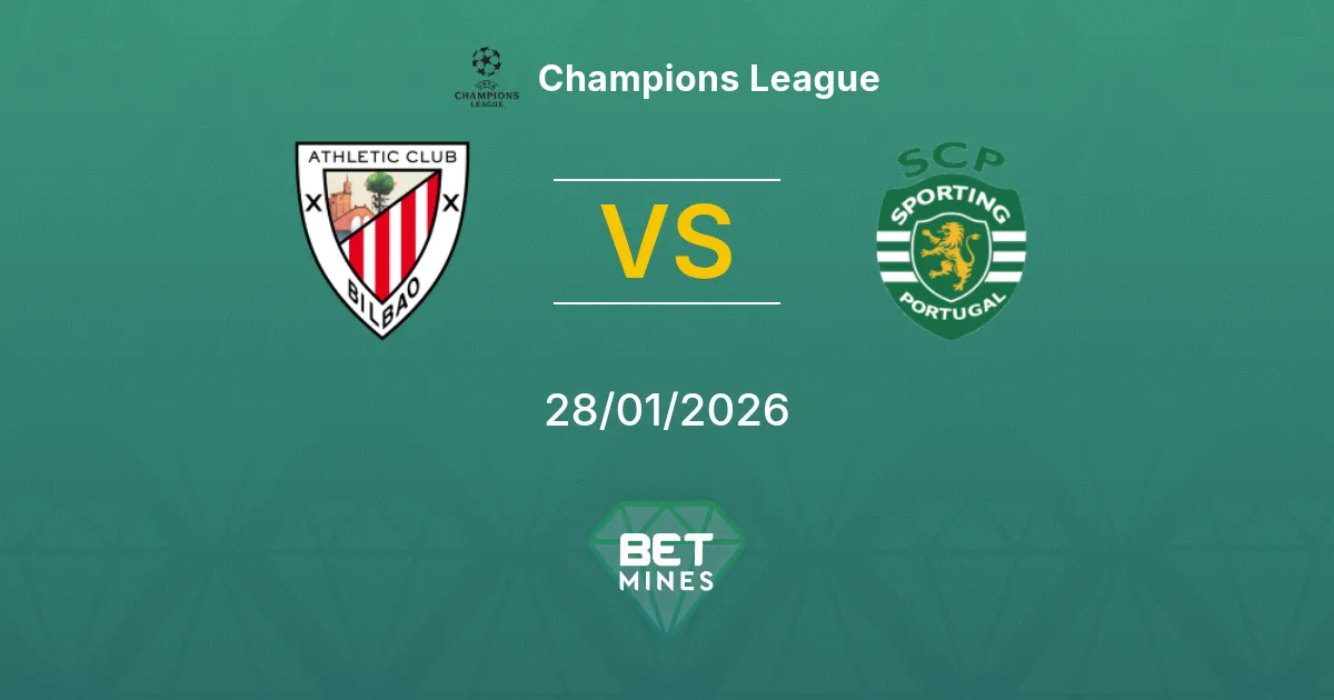 Athletic Club vs Sporting CP Prediction: Match Preview and Analysis | Champions League 28-01-2026