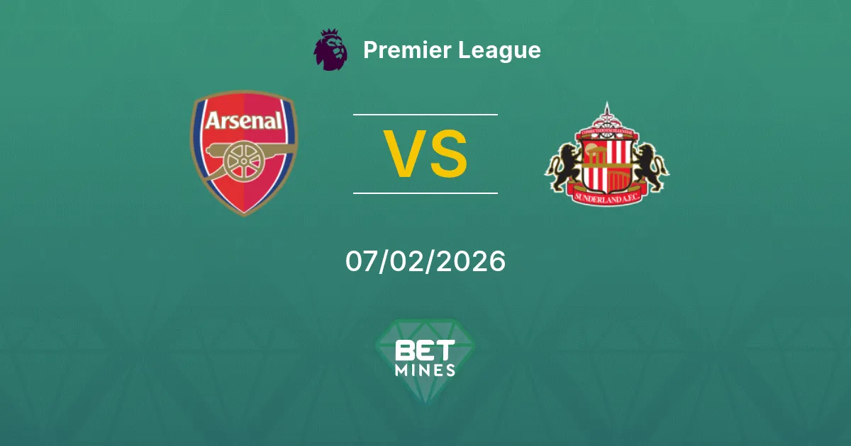 Arsenal vs Sunderland Prediction: Match Preview and Analysis | Premier League 07-02-2026