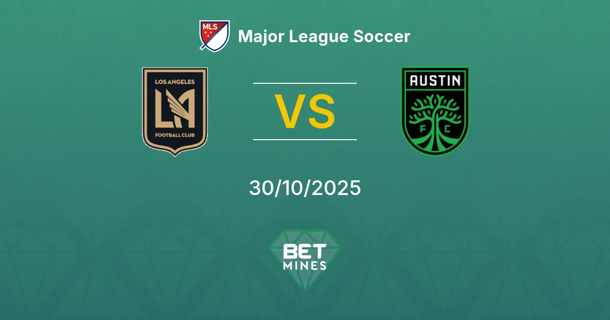 Los Angeles FC vs Austin Prediction: Match Preview and Analysis | Major League Soccer 30-10-2025