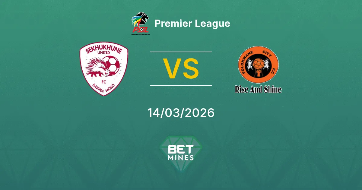 Sekhukhune United vs Polokwane City Prediction: Match Preview and Analysis | Premier League 14-03-2026
