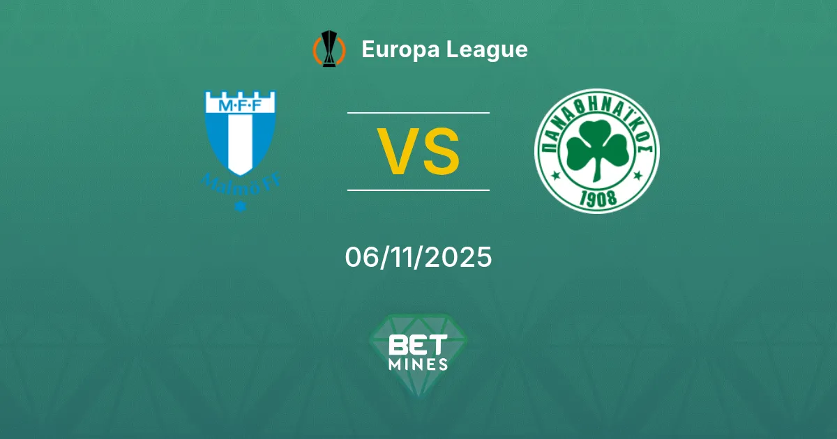 Malmö FF vs Panathinaikos Prediction: Match Preview and Analysis | Europa League 06-11-2025