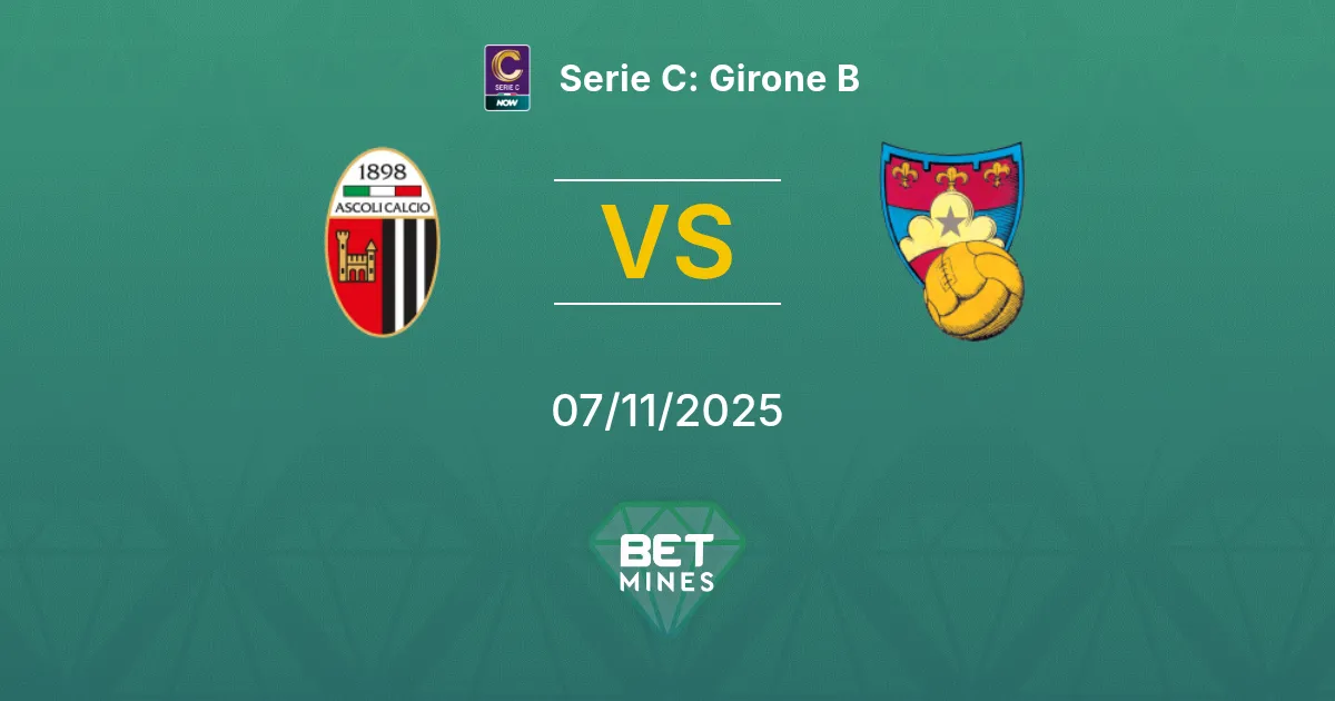 Ascoli vs Gubbio Pronostico: Analisi e Anteprima della Partita | Serie C: Girone B 07-11-2025