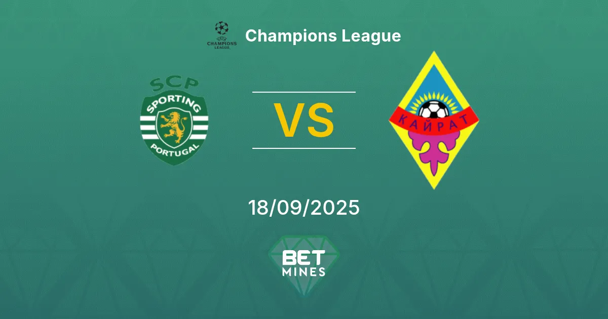 Sporting CP vs Kairat Pronostico: Preview e Analisi della Partita | Champions League 18-09-2025