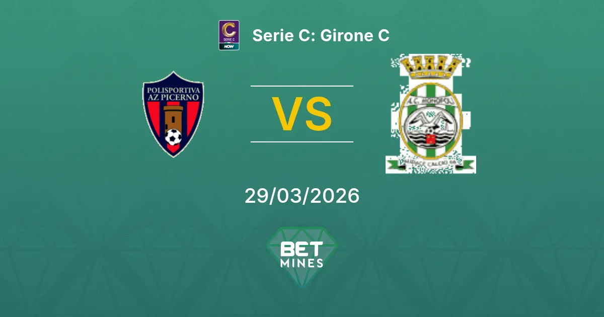 Picerno vs Monopoli Pronostico: Anteprima e Analisi della Partita | Serie C: Girone C 29-03-2026