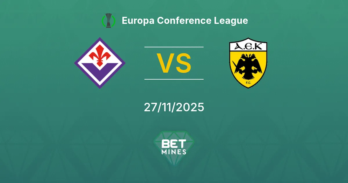Fiorentina vs AEK Athens Prediction: Match Preview and Analysis | Europa Conference League 27-11-2025