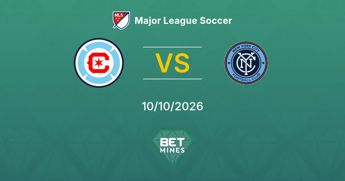 Chicago Fire vs New York City Prediction: Match Preview and Analysis | Major League Soccer 10-10-2026