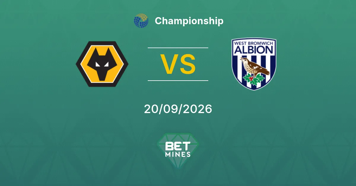 Pronostico Wolverhampton Wanderers vs West Bromwich Albion: Anteprima e Analisi della Partita | Championship 20-09-2026