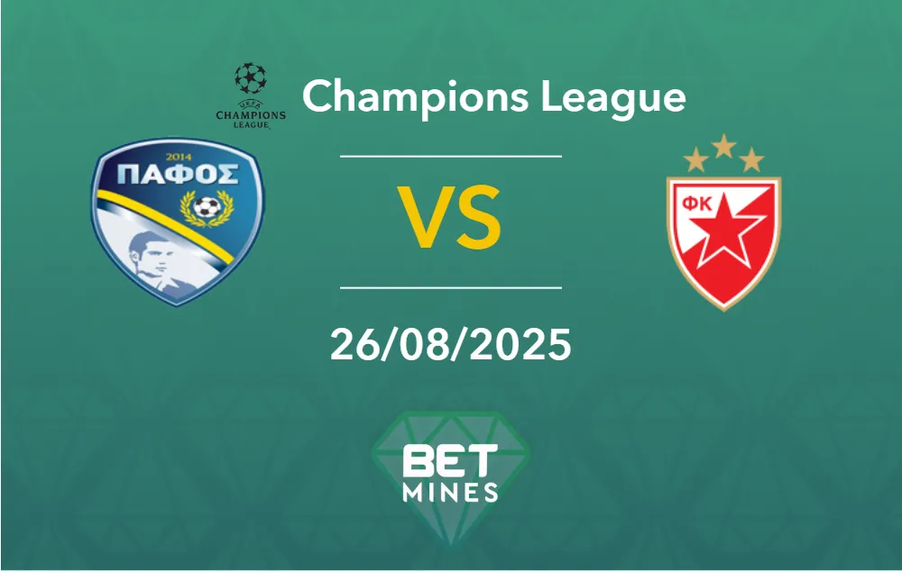 Palpite Pafos x Estrela Vermelha: Prévia e Análise da Partida | Champions League, Playoff de Qualificação