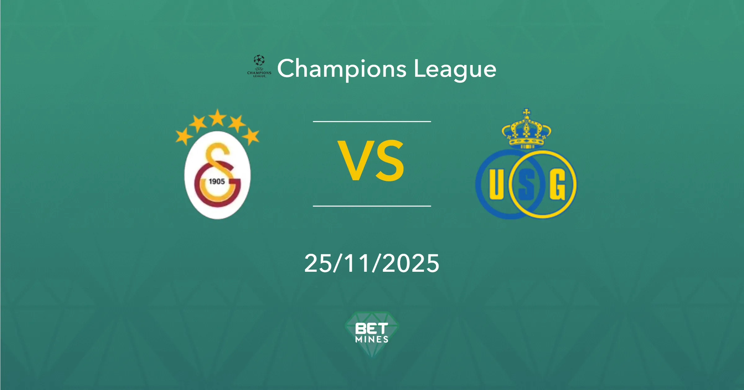 Prediction Galatasaray vs Union Saint-Gilloise: Match Preview and Analysis | UEFA Champions League, Matchday 5