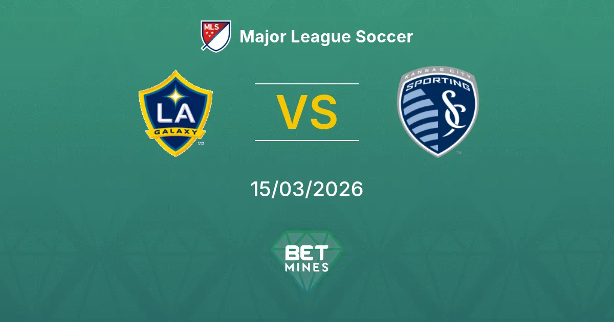 LA Galaxy vs Sporting KC Prediction: Match Preview and Analysis | Major League Soccer 15-03-2026