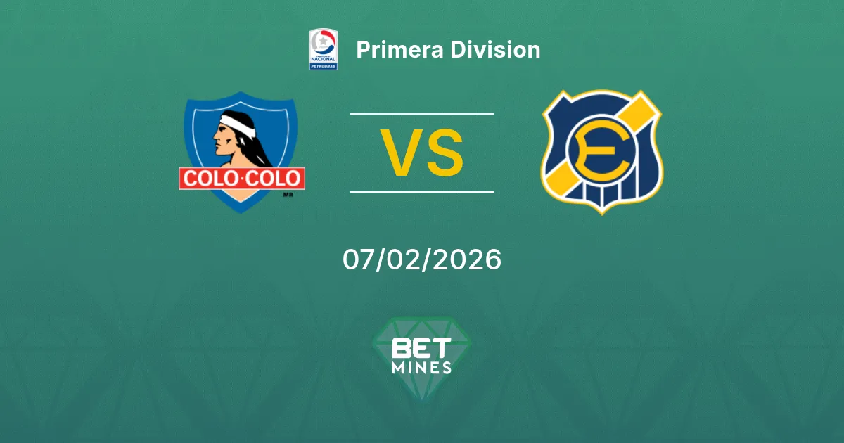 Colo-Colo vs Everton Prediction: Match Preview and Analysis | Primera Division 07-02-2026