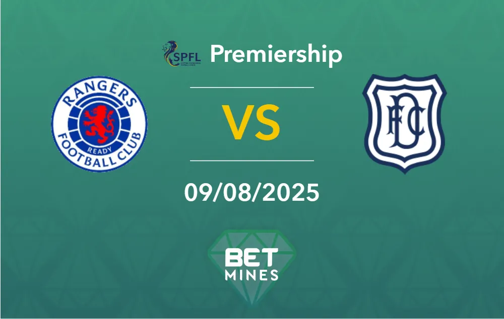 Pronostic Rangers vs Dundee : Présentation et analyse du match | Premiership écossaise, 2e journée
