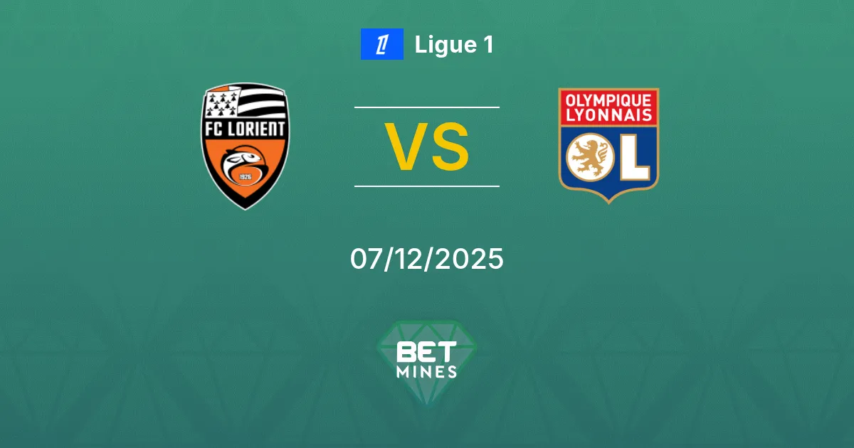 Lorient vs Olympique Lione Pronostico: Anteprima e Analisi della Partita | Ligue 1 07-12-2025