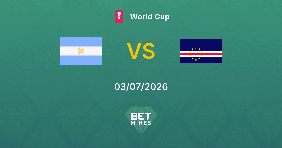 Argentina vs Cape Verde Islands